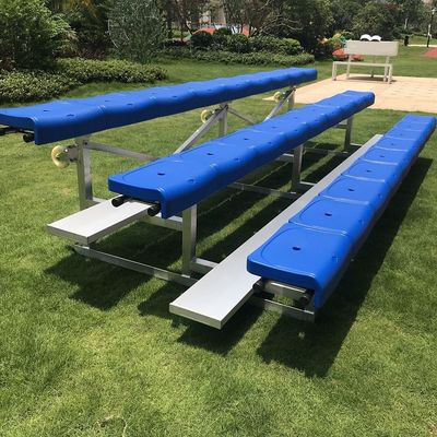 Guter Preis 3 Reihen Aluminiumbleacher-Sitzplätze im Freien für Spielplatz-Turnhallen online