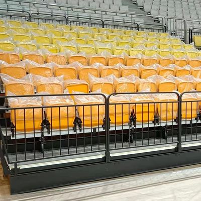 Guter Preis Promi Plastikbleacher setzt Plastikstadions-Stuhl-großen Komfort-Stadions-Stuhl im Freien mit Armlehnen online