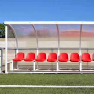 Guter Preis Tragbare bewegliche Stadions-Sitzplätze im Freien für Fußball Team Substitute online