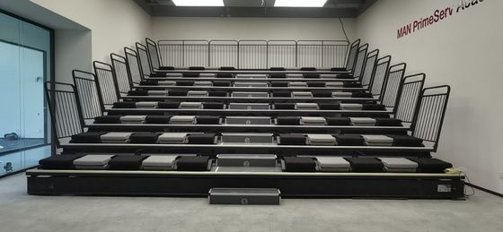 Guter Preis 200 - 500 Personen Kapazität Rückziehbare Bleacher Sitze gegen Rost und Korrosion online