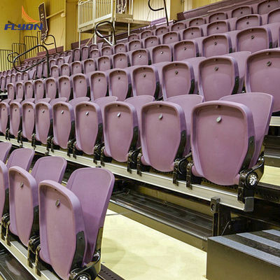 Guter Preis Anpassbare Rückziehbare Bleacher-Sitze mit optionalem Gangboden online