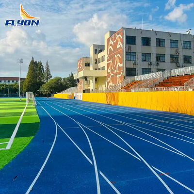 Guter Preis Anti-UV IAAF-zertifiziertes Vollguss-System für Leichtathletik-Rennbahn, kundenspezifische Dicke für Sportplätze online