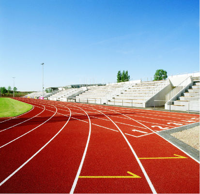 Guter Preis Dauerhafte athletische Laufbahnen IAAF bestätigten 15.9mm Stärke für Stadion online