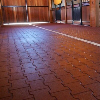 Guter Preis Freundliche aufbereitete Gummibodenfliesen Eco mit alternder Verschleißfestigkeits-Antioberfläche online