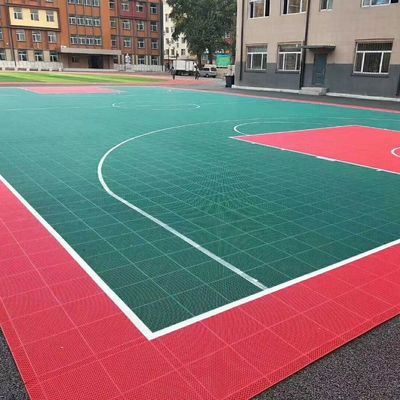 Guter Preis Pp., die Basketball-Bodenfliesen im Freien mit multi Farbe ineinander greifen online
