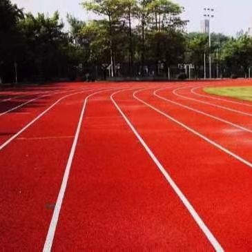 Guter Preis Gummikörnchen-athletische Laufbahnen mit Breathable Spray-Anstrichsystem online