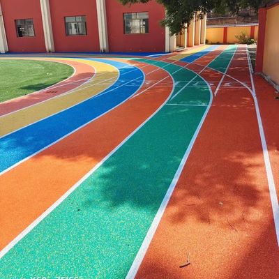 Guter Preis 13mm Stärke-athletische Laufbahnen mit Körnchen-Material EPDM SBR online