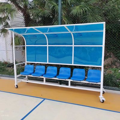 Guter Preis Ersatzfußball-Team Bench Shelters For Outdoor-Schulstadion online