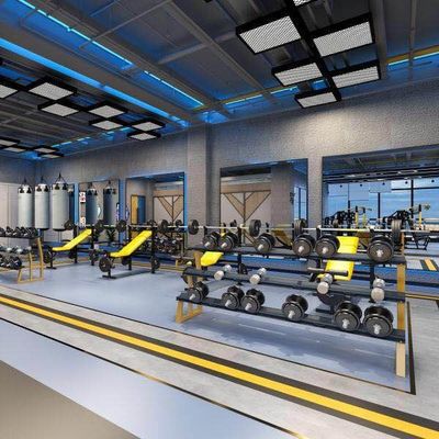 Guter Preis Feuer-Beweis-Turnhallen-Gummibodenbelag Mat For Workout Flooring Top lamellierte online