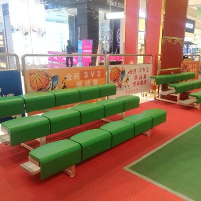 Guter Preis 3 Reihen-Metallzuschauertribünen im Freien für Spielplatz-Turnhallen-athletisches Feld online
