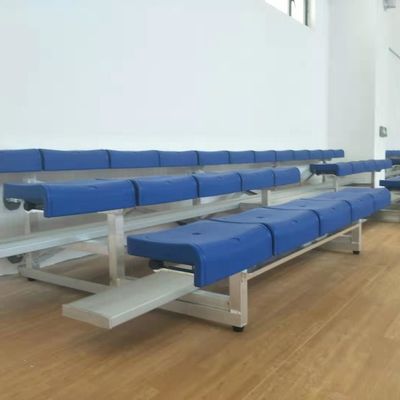 Guter Preis 3 Reihen-Fußball-Aluminiumstadions-Seat-Zuschauertribünen mit Plastikschalensitz online
