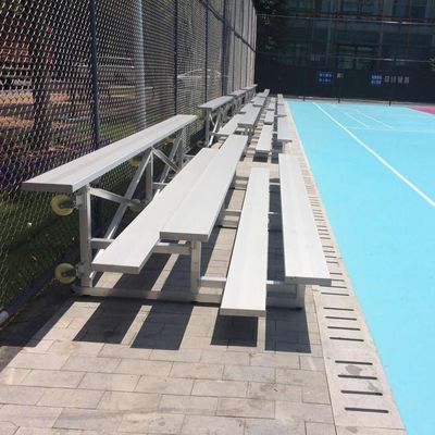 Guter Preis Dauerhafte Metallzuschauertribünen im Freien, Aluminiumfußball-Zuschauertribünen tragbar online