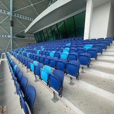Guter Preis Anti Aging Fixed Plastic Stadium Chair For Arena Sport Field OEM online