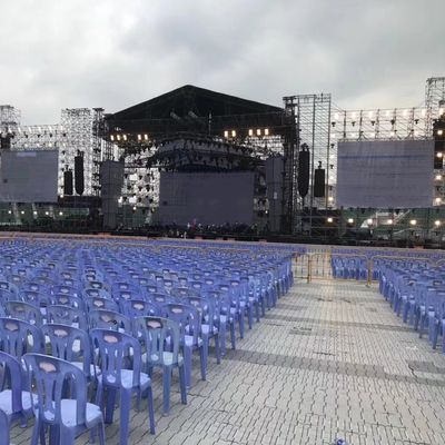 Tragbarer Eventboden aus weißem PP-Material mit 20 Tonnen Tragfähigkeit und 5 Jahren Garantie