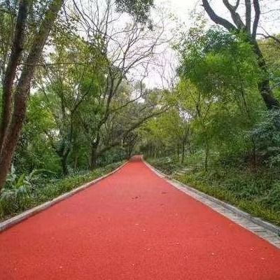 Guter Preis Rotes Gummikörnchen der Farbeepdm für allgemeiner Garten-Park-Straße im Freien online