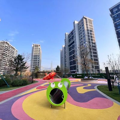 Guter Preis Mehrfarbentiere kopieren EPDM-Gummikörnchen-Bodenbelag für Kinder Palyground online