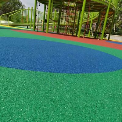 Fangen Standard- EPDM Gummi- Körnchen-Bodenbelag ROHS für Sport freundliches Anti- UV-Eco auf