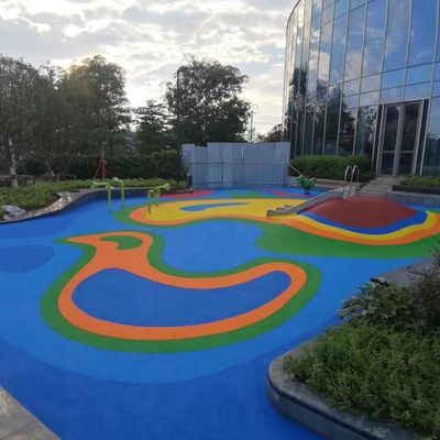 Guter Preis Regenbogen färbt EPDM-Gummikörnchen für Swimmingpool Colouful-Bodenbelag online