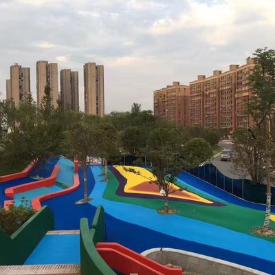 Gummikörnchen 3mm Stärke-EPDM beizt für Stadions-Gehweg-Kindergarten