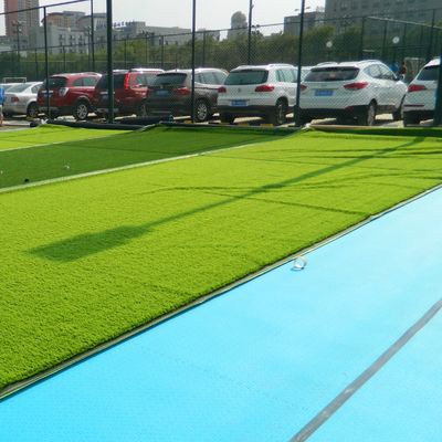 Guter Preis Künstliche Gras-stoßdämpfende Bodenfliesen Eco freundliches nicht giftiges für Fußballplatz online