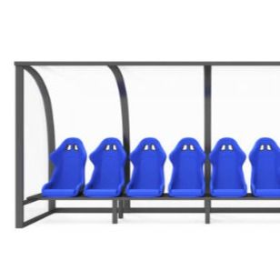 Guter Preis Stadions-Sitzplätze Soems im Freien, Zertifikat Fußball-Team Shelters With en 12727 online