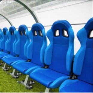 Guter Preis 6 Sitzstadions-Sitzplätze im Freien für Fußball-Verein-Ersatzbank online