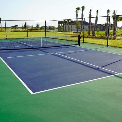 Pickleball-Gerichts-Rolle trägt zur Schau, Lieferant Pickelball-Gericht ausbreitend, das Rollennatürliche größe ausbreitet
