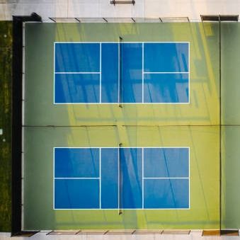 Guter Preis Vinyl Pickleball Court Mat mit rutschfestem und UV-Schutz online