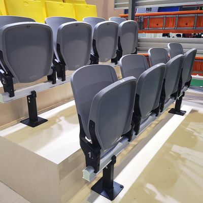 Kunststoff-Sportsitze für Stadien mit Metall-Strukturbleicher