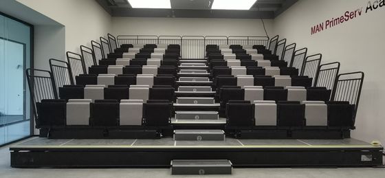 Guter Preis Anpassungsbreite und -höhe Einziehbare Bleacher-Sitze Einfache Installation garantiert online