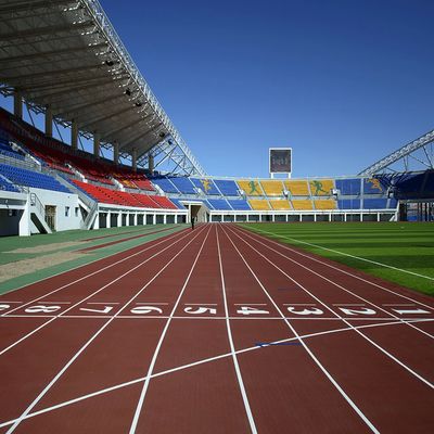 Guter Preis Kautschuk Athletic Laufbahn mit UV-Resistenz für Kundenanforderungen online