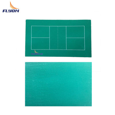 Guter Preis 2 mm PVC Pickleball Court Mat mit Sandmuster 198.43 Pfund/Rolle PVC Acrylbeschichtung online