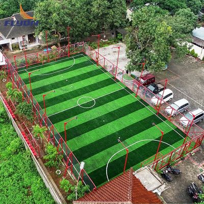 Guter Preis 40-60 mm synthetisches Fußballgras mit langlebiger PP-Rücklage online