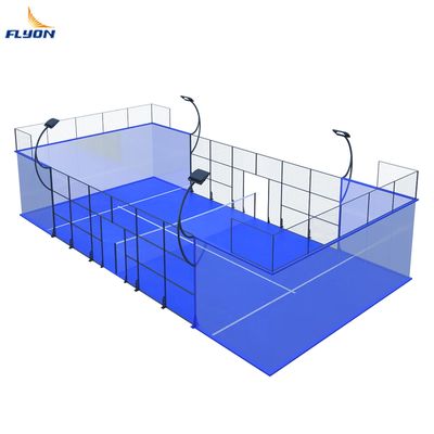 Guter Preis Grüner Padel Tennisplatz Einfache Installation für die Leistung online