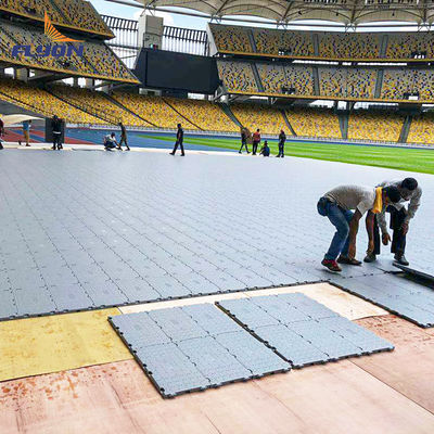 Anpassungsfähiges Event-Bodenmatten Wetterbeständig für Wettersicherheit
