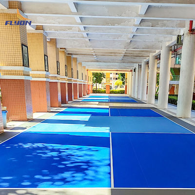 Guter Preis Kristall Sand Oberflächenmuster Pickleball Court Marker für Innen- und Außenbereich online