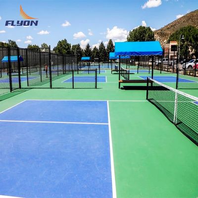 Guter Preis Pickleball Court Mat Platzgröße Option 60 * 30ft für lang anhaltende Leistung online