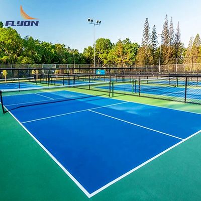 Guter Preis Kristall Sand Oberflächenmuster Pickleball Court Verblichungsbeständig Hohe Haltbarkeit online