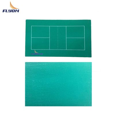 Guter Preis Verfärbungsbeständige, tragbare Pickleball-Bodenrolle Größe 6.56*32.81ft 215.23 Quadratmeter Einfach zu warten online