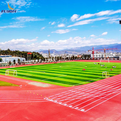 Guter Preis Full-Pour-Geschwindigkeit Laufstrecke für Sportplatz Stadion Joggingpark innerhalb Voll-Pour-Installationsmethode online