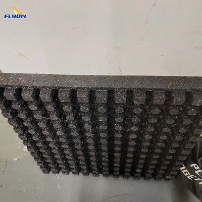 61x61x6cm Gymmat aus recyceltem Gummi mit 2-jähriger Garantie