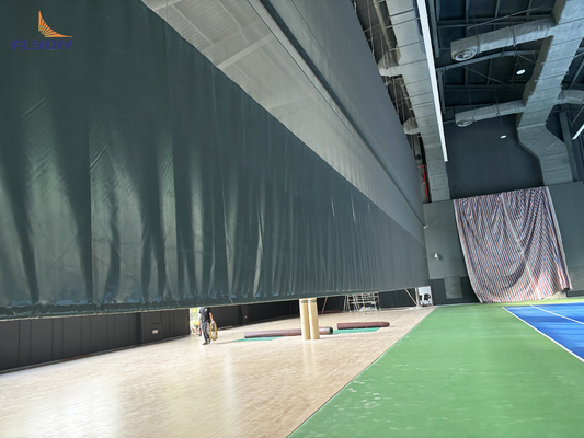 Hochfeste Gewebe-Teilvorhang für Indoor-Outdoor-Sportbereich