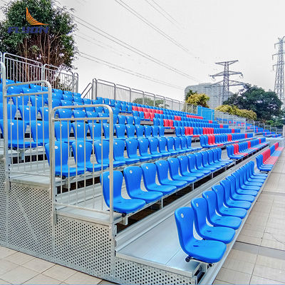 Guter Preis Temporary Outdoor Chairs Gym Aluminum Bleachers with Plastic Seats online