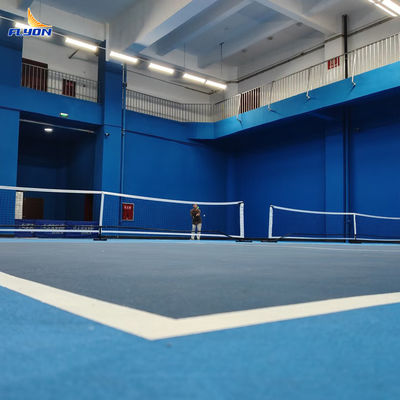 Guter Preis Platzgröße Option 44*20ft oder 60*30ft Pickleball Platz Mat Roll Installation mit Arcylic Beschichtung Kristall Sand Oberschicht online