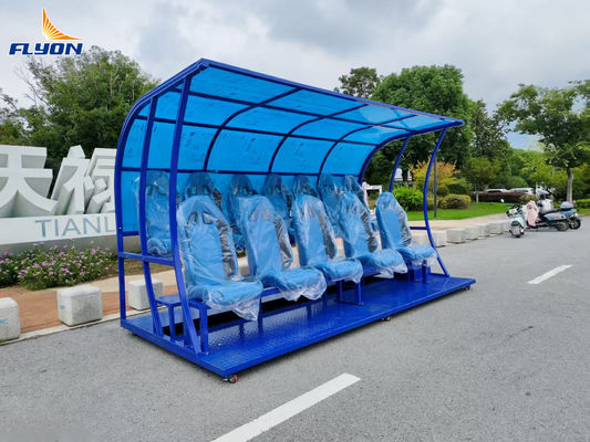 Guter Preis Klappbare und leichte tragbare Bankunterkunft mit 5-Jahres-Garantie für Outdoor-Sportanlagen online