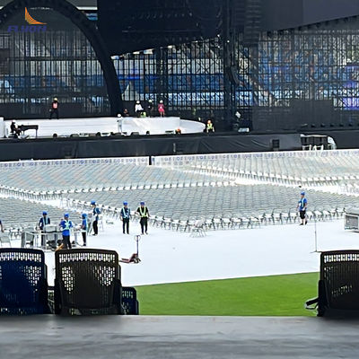 Feuerbeständige portable Event-Böden mit 1-Jahres-Garantie leicht zu transportieren und anpassbare temporäre Bodenbelagsysteme
