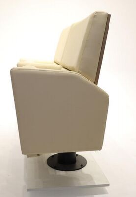 Guter Preis Kommerzielle, langlebige, moderne Kinobestuhlung EN1021 Brandschutz, voll gepolstert für Kinos online