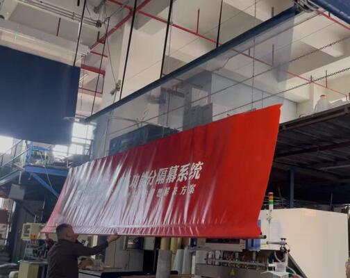 Guter Preis Feuerdichtes, umweltfreundliches Trennvorhang für große Räume online