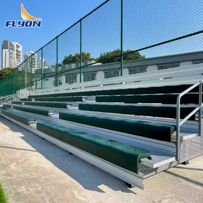 Guter Preis EN 12727 Outdoor Aluminum Bleachers BS 5852 Fire Resistance For Stadium Seating online