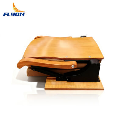 Dauerhafte, weiche, gepolsterte, einziehbare Tribünen, verstellbare, vorne montierte, gepolsterte Sitze für Kinos, Konferenzräume und Veranstaltungen